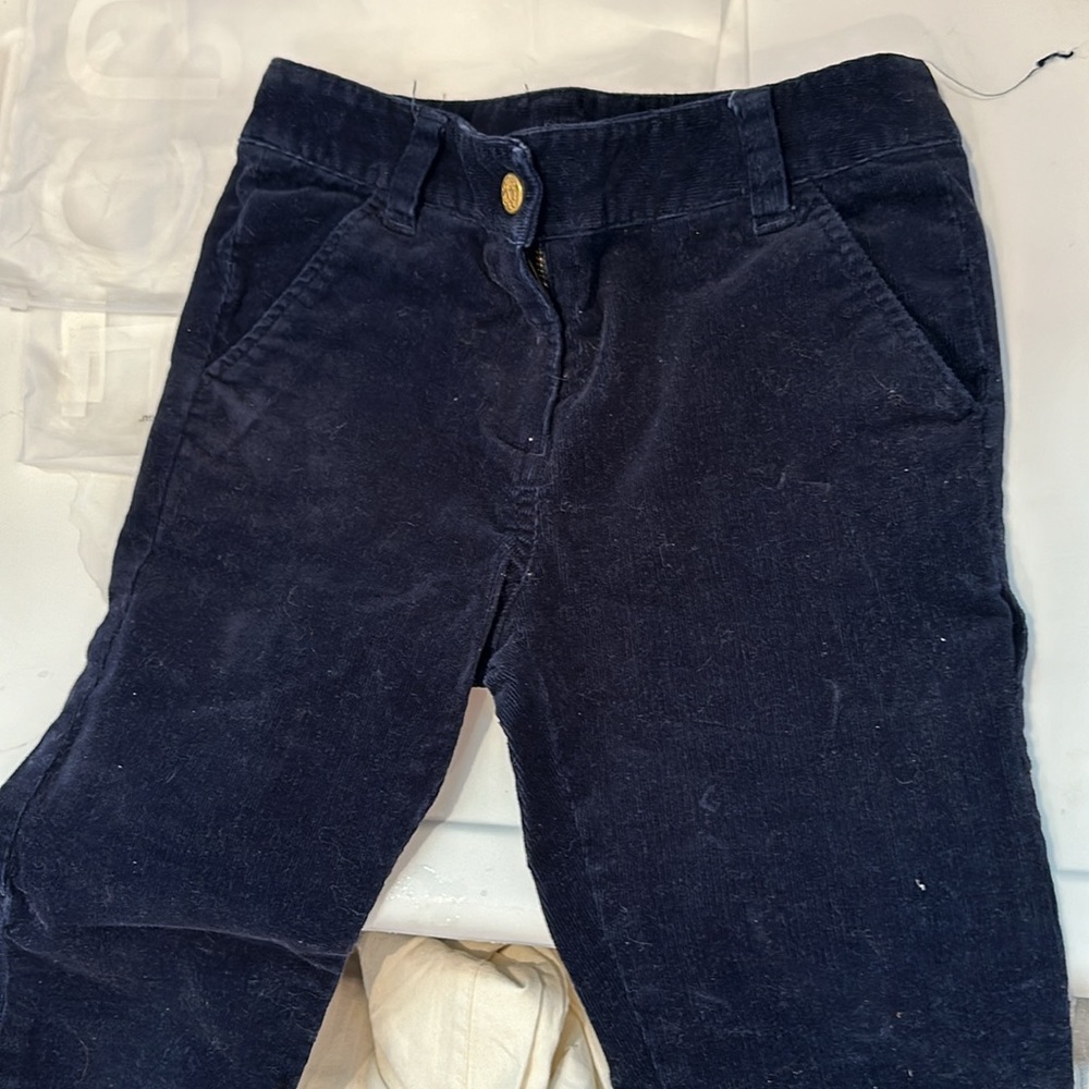 Brooks Brothers Navy Corduroy Pants Size 8